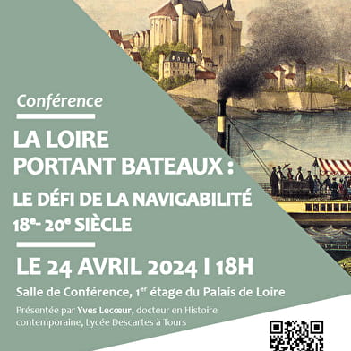 Conférence : La Loire naviguée, un fleuve transformé par l’homme
