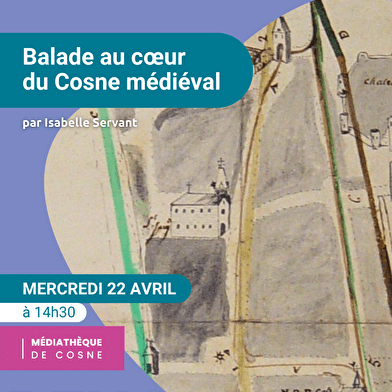 Balade 'Cosne médiéval' avec Isabelle Servant