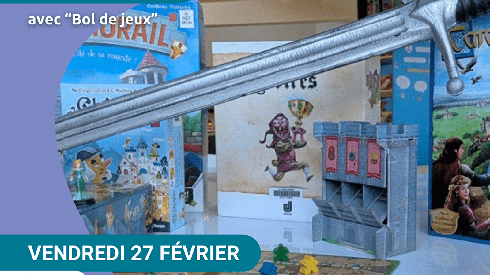 Soirée jeux de société